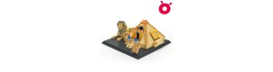 玩具哩到﹒胡夫金字塔 - 世界著名建築積木系列