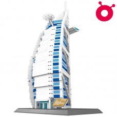玩具哩到﹒杜拜帆船酒店 - 世界著名建築積木系列