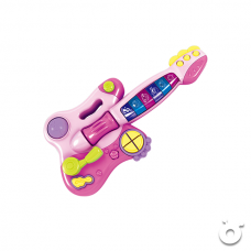 玩具哩到﹒兒童玩具結他 Dynamic Guitar (粉色) 兒童玩具