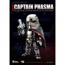 玩具哩到﹒《Star Wars 星球大戰八部曲：最後的絕地武士》法斯馬隊長 Captain Phasma (EAA-058) 野獸國 Egg Attack Action 玩具模型 可動人偶