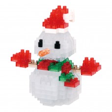 (現貨) 玩具哩到．Nanoblock | 聖誕系列 帽子雪人 積木 玩具 禮物 (160塊)