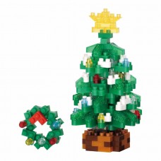(現貨) 玩具哩到 ．nanoblock 星願聖誕樹 積木玩具 (200塊)
