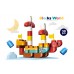 玩具哩到﹒DIY 航海船積木兒童玩具 - 31件 (18個月以上適用) 