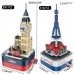 Toyslido ．巴黎鐵塔 Eiffel tower - DIY積木音樂盒 316 塊 (8歲以上適用) 