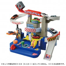 (現貨)  玩具哩到．Takara Tomy Tomica 多美 機關障礙轉轉軌道汽車玩具套裝 - 內含1架Tomica 兒童玩具 (3歲以上兒童適用)
