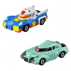 (現貨) 玩具哩到．Takara Tomy Tomica 多美 Premium Unlimited 機動戰士高達 元祖高達 (RX-78-2) 及 渣古 (綠渣) 合金車仔 兒童玩具 禮物 (適合3歲以上)