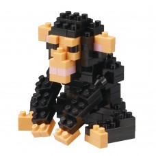 (現貨) 玩具哩到．nanoblock 黑猩猩 動物 積木 玩具 禮物 (130塊)