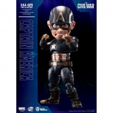 玩具哩到﹒Marvel《 美國隊長：英雄內戰》美國隊長 Captain America 野獸國 Egg Attack Action (EAA-029) 玩具模型 可動人偶