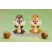 (現貨) 玩具哩到．Good Smile Company - 迪士尼 Disney 大鼻與鋼牙Chip and Dale   黏土人 可動人偶 模型玩具 收藏品 