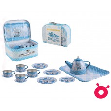 茶具玩具套裝 - 高端煮飯仔系列 (15件裝 - 藍色)