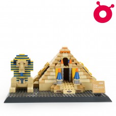 玩具哩到﹒胡夫金字塔 - 世界著名建築積木系列